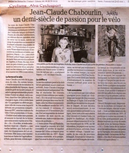 ALVA Cyclosport JC Chabourlin